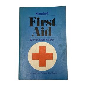 Standard First Aid And Personal Safety Paperback Book Health